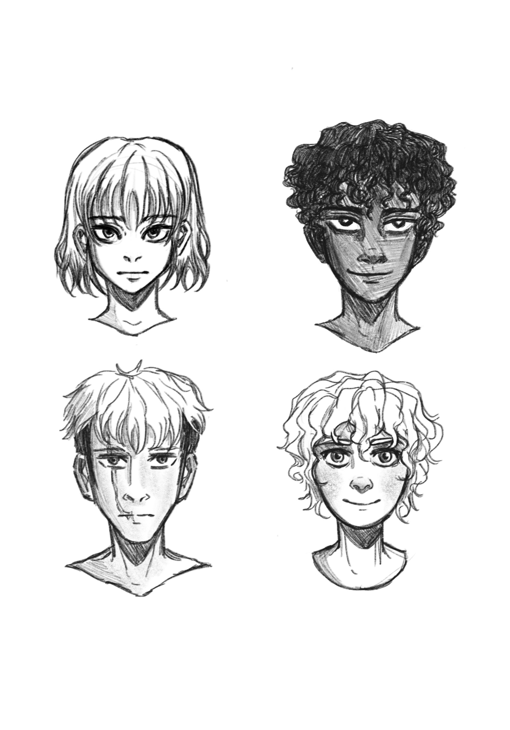 Cara, Tobias (Toby), Aaron, and Finn